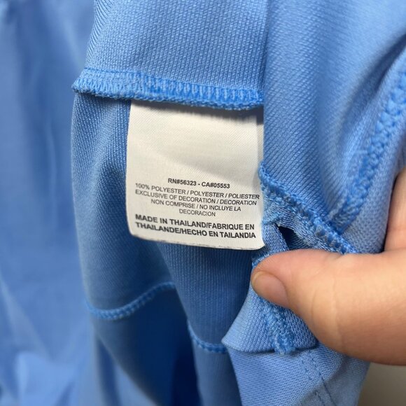 Nike Golf Dri-Fit Tour Performance Polo Shirt Blue White XL - Picture 4 of 8